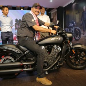 Indian Motorcycle Riders Stop in Guwahati