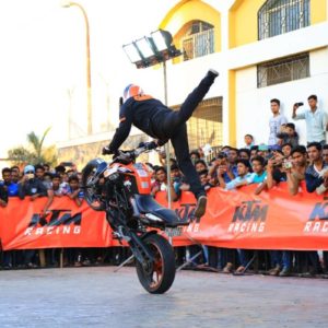 KTM India To Organise Stunt Show in Delhi On April