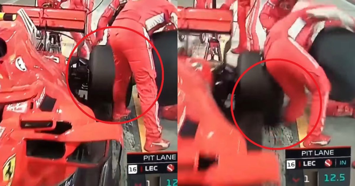 Kimi Raikkonen Runs Over Mechanic Feature Image