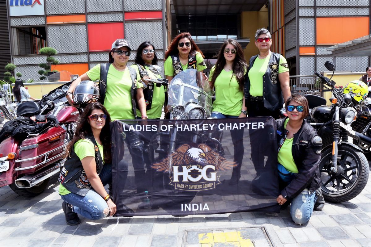 Ladies of Harley To Ride Across The Golden Quadrilateral