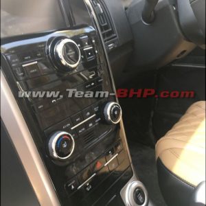 Mahindra XUV Interiors Spied