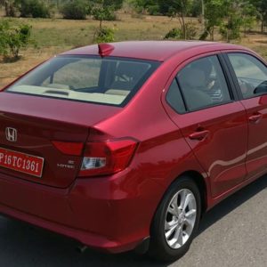 New  Honda Amaze Review Action Shots