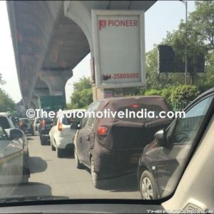 New Hyundai Santro Spied