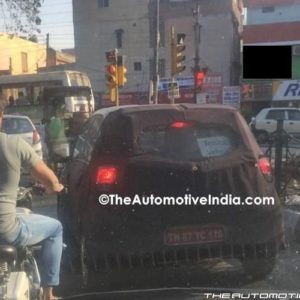 New Hyundai Santro Spied