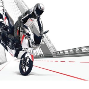 New TVS Apache RTR  White Race Edition