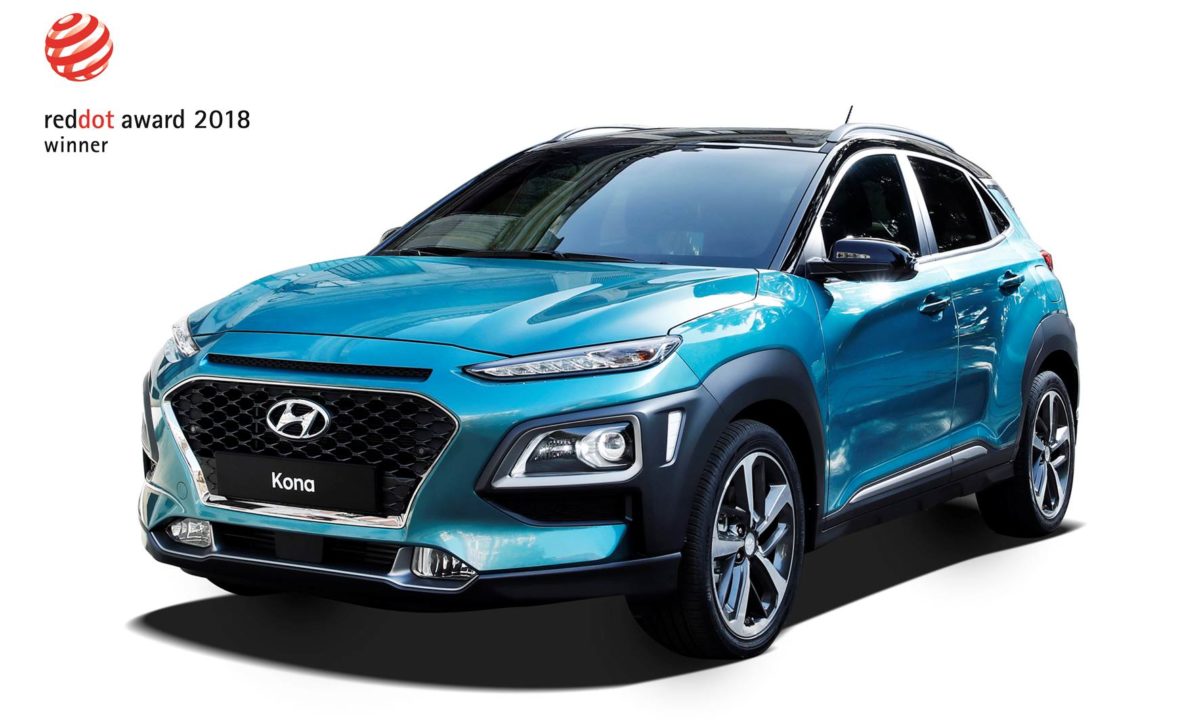 Red Dot Design Award Hyundai Kona