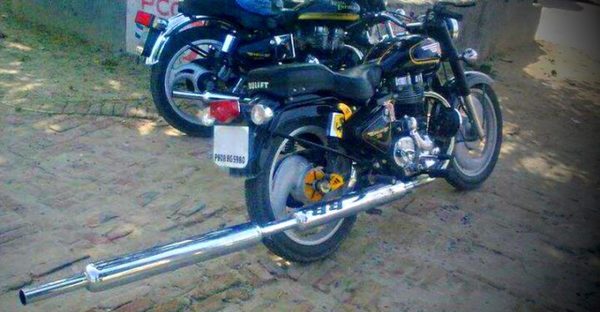 Royal Enfield silencer Royal Enfield silencer