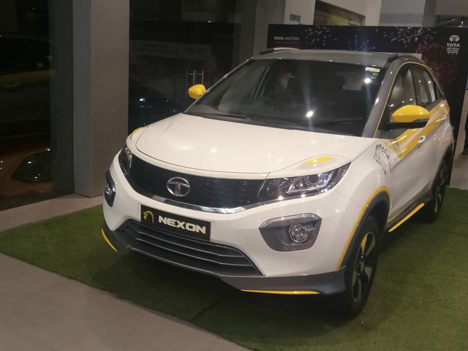 Custom Tata Nexon Csk Edition Arrives At Dealership Your S