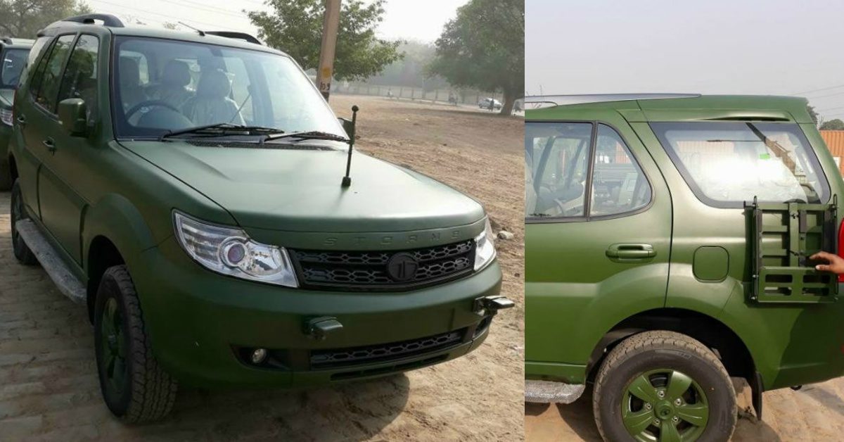 Tata Safari Storme Indian Army India FB Feature Image