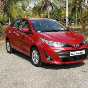 Toyota Yaris India front red (1)