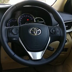 Toyota Yaris India steering wheel