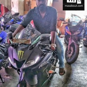 Yamaha R Monster Energy
