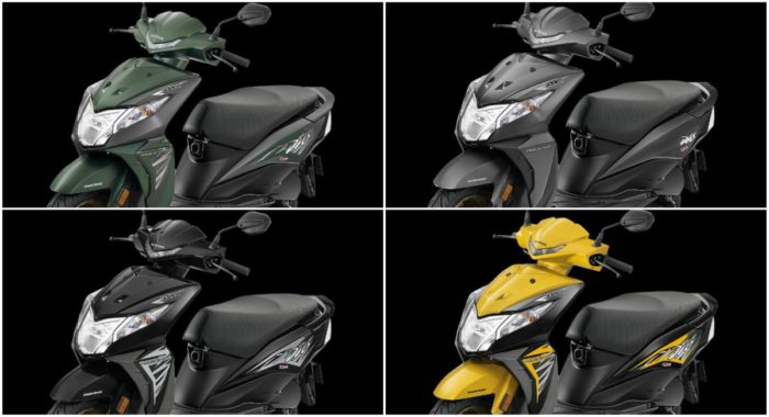 2018 Honda Dio Deluxe Launched In India Prices Start At Inr