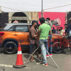 Maruti Suzuki Vitara Brezza orange