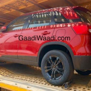 Maruti Suzuki Vitara Brezza rear three quarters