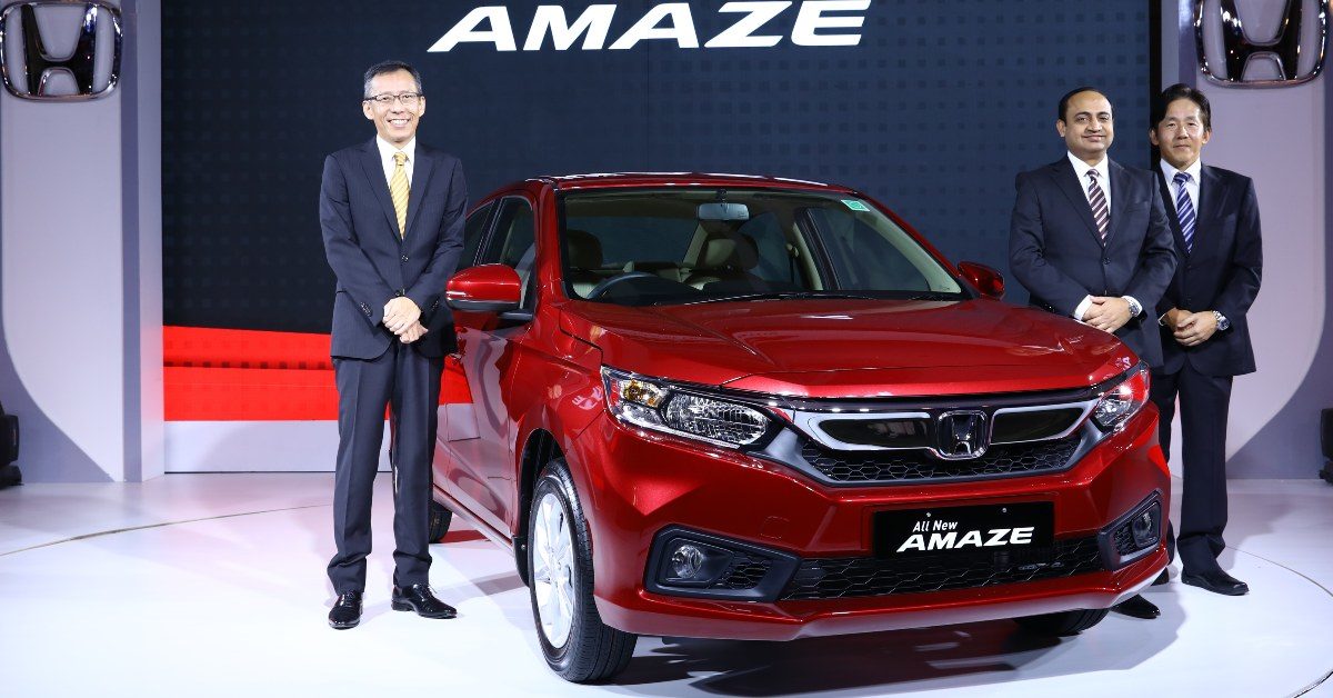 All New Honda Amaze India Launch Feature Image
