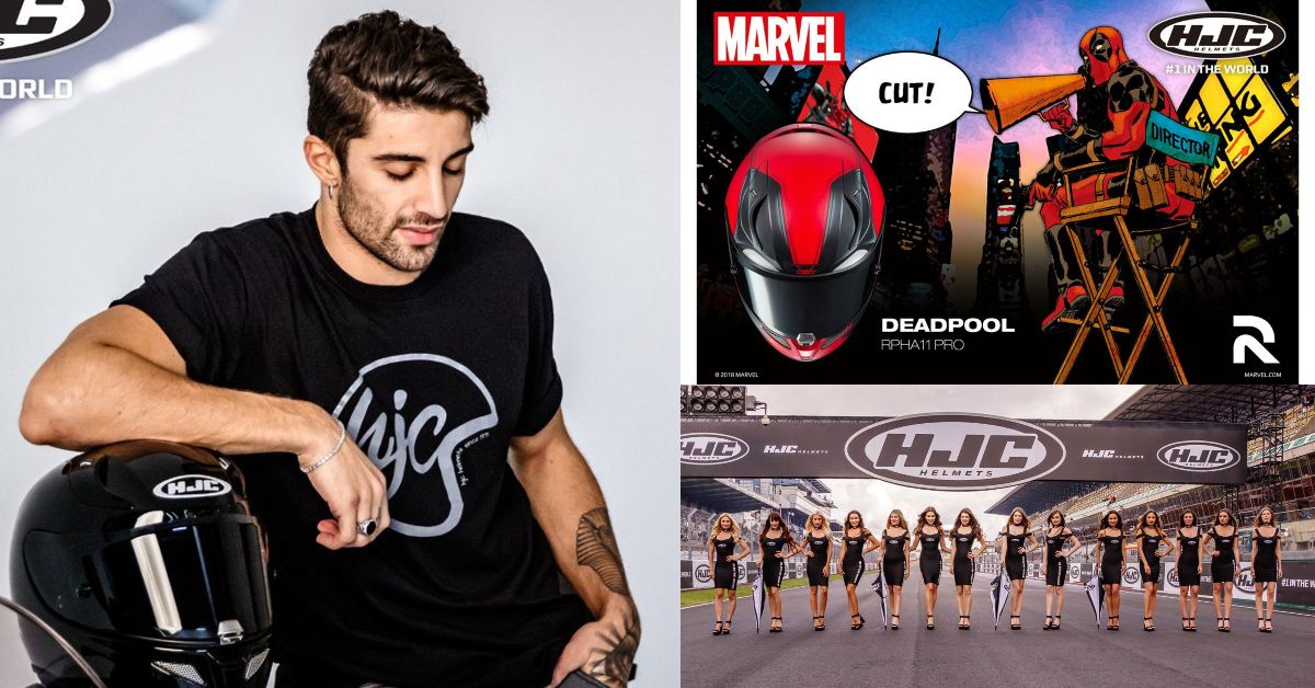 HJC RPHA 11 Deadpool Helmet Revealed; Andrea 'The Maniac Joe' Iannone Wears One At French GP | Motoroids HJC RPHA 11 Deadpool Helmet Revealed; Andrea 'The Maniac Joe' Iannone Wears One At French GP | Motoroids