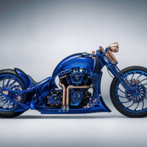 Harley Davidson Blue Edition