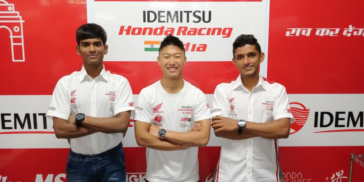 Honda Wheelers Indias first ever international team all set for ARRC Round  in Japan