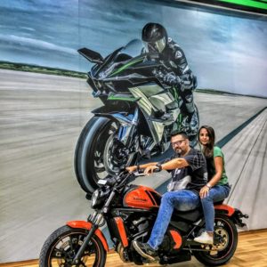 Indias first Lava Orange Kawasaki Vulcan S delivered