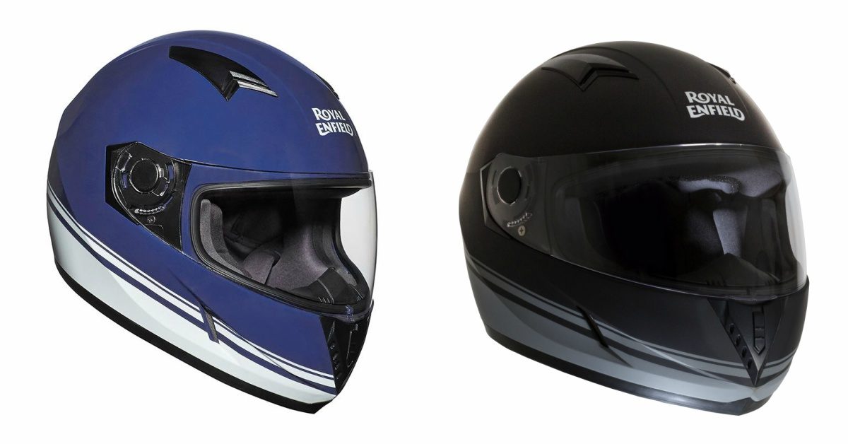 Royal enfield online helmet customized