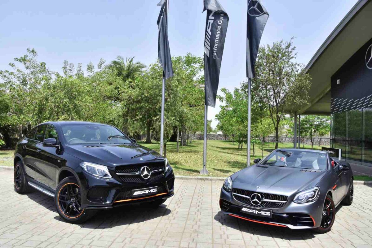 Mercedes AMG GLE  MATIC Coupe ‘OrangeArt’ and SLC  ‘RedArt’ Editions