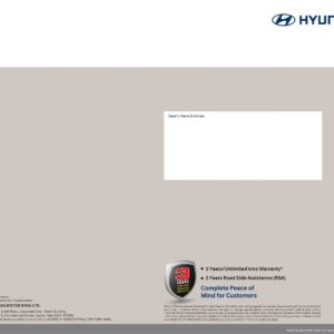 New  Hyundai Creta Brochure