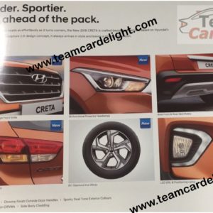 New  Hyundai Creta Facelift Leaked Brochure