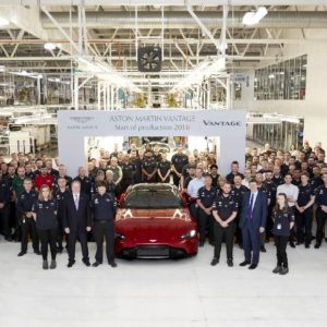 New  Aston Martin Vantage Production Begins