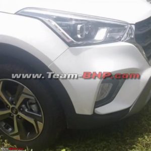 New Hyundai Creta At Dealership Spy Images