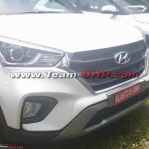 New Hyundai Creta At Dealership Spy Images