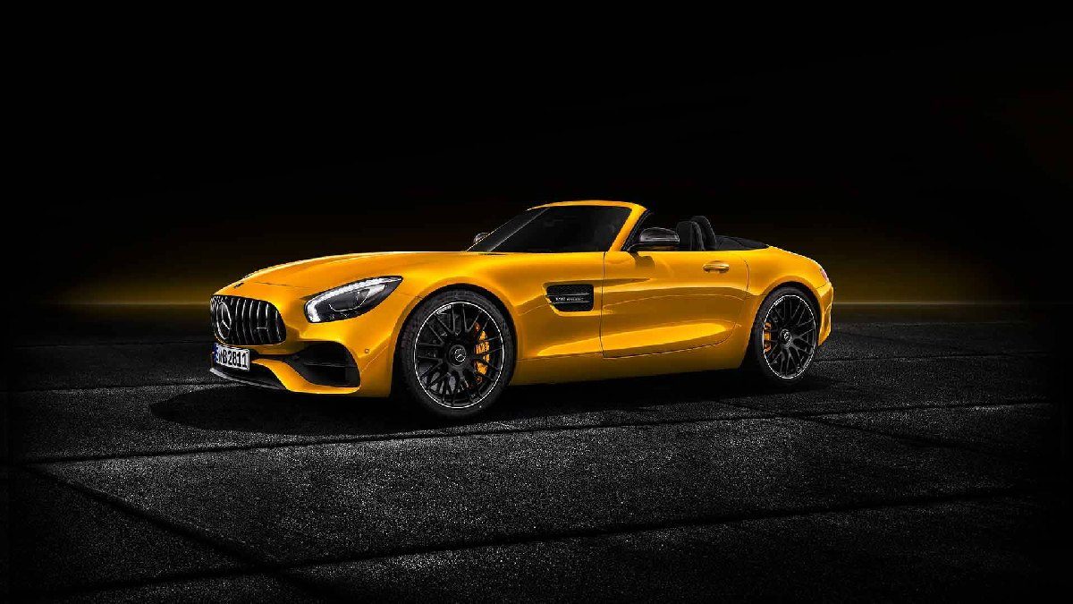 New Mercedes AMG GT S Roadster