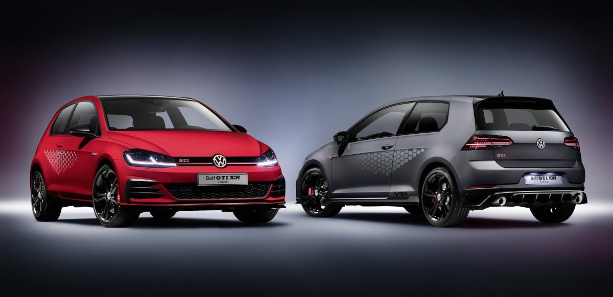 New Volkswagen Golf GTI TCR Concept