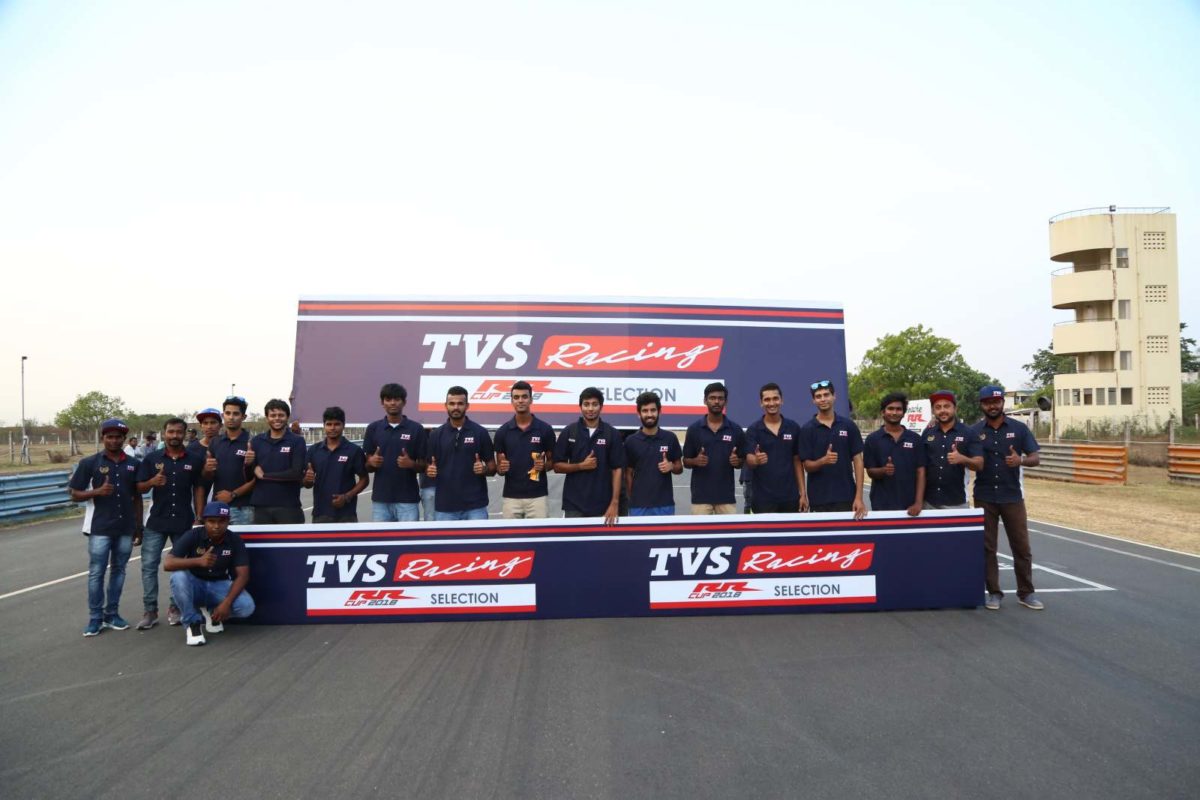 TVS Apache RR One Make Series Final Participants Announced