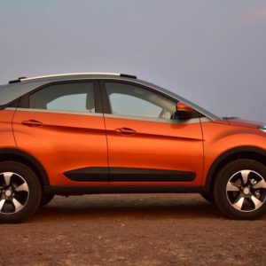 Tata Nexon AMT Etna Orange