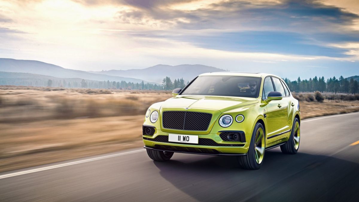 Bentayga Pikes Peak Limited Edition Exterior Dynamic