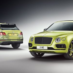 Bentayga Pikes Peak Limited Edition Exterior with Record Breaker