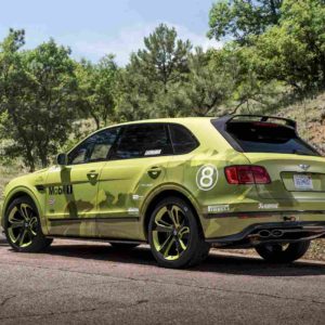 Bentley Bentayga smashes Production SUV record at Pikes Peak