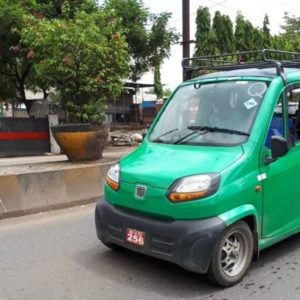 CNG Powered Bajaj Qute Spotted In India
