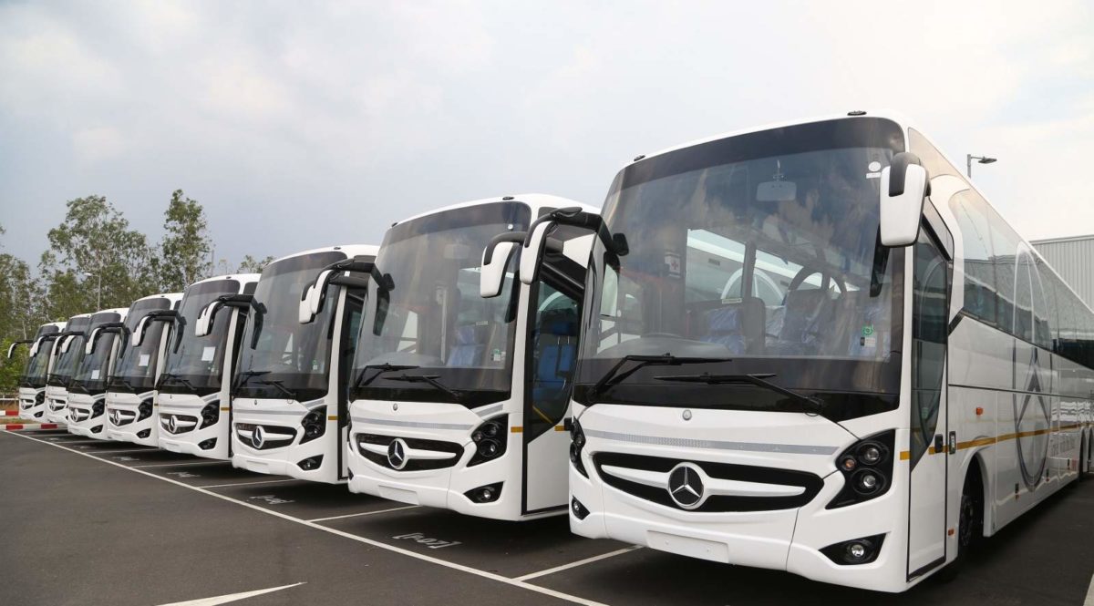 Daimler Buses India – production, finished buses