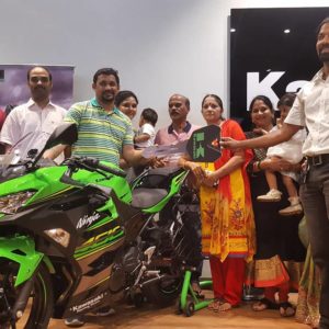 Indias first Kawasaki Ninja  delivered in Mumbai