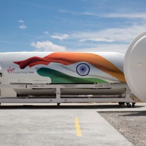 Maharashtra CM visits Hyperloop One test site