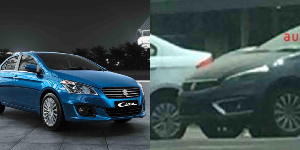 Maruti Suzuki Ciaz facelift collage