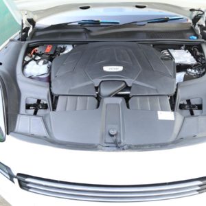 New  Porsche Cayenne engine bay