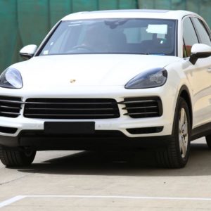 New  Porsche Cayenne front