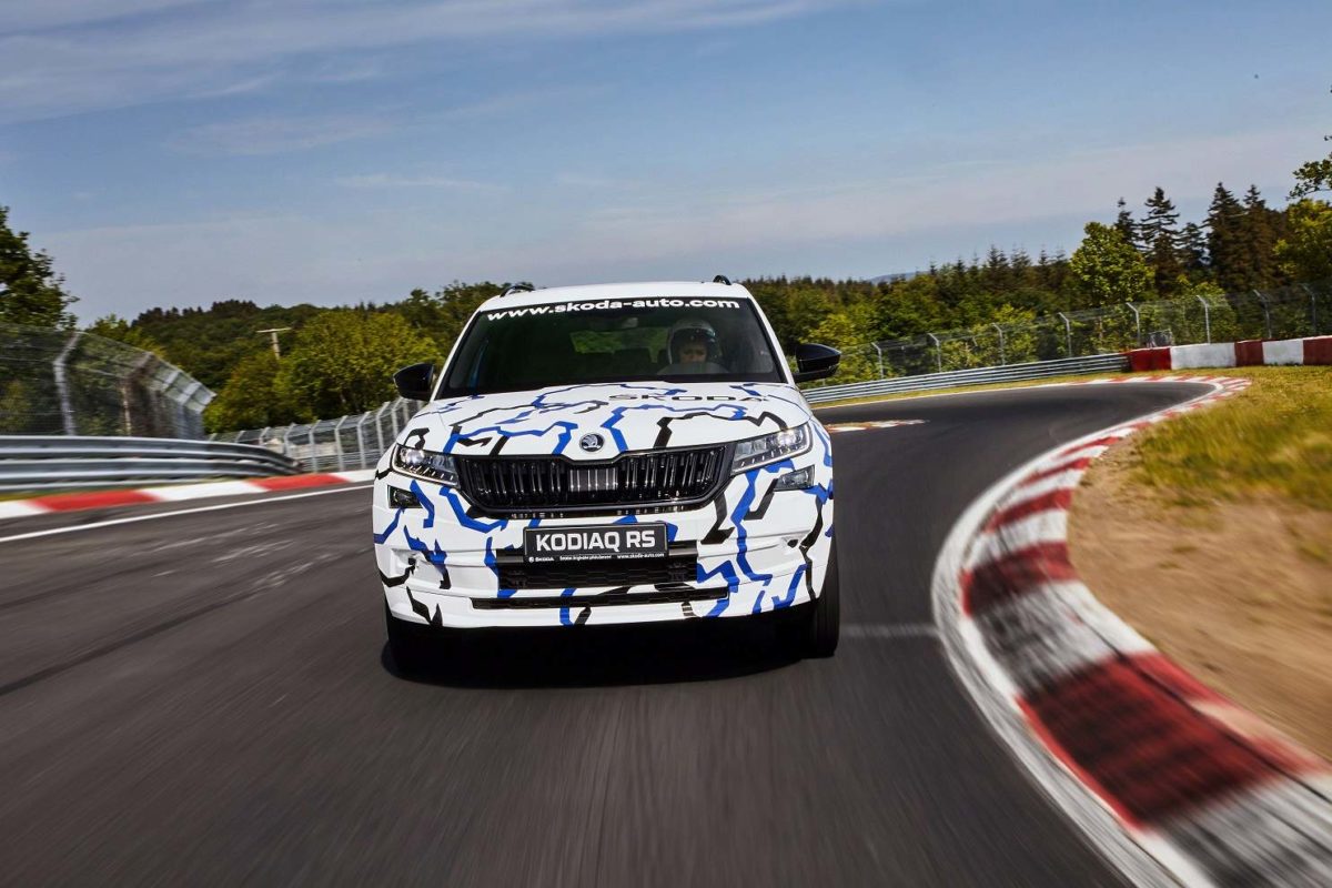 Skoda Kodiaq vRS Sets A New Record At Nurburgring