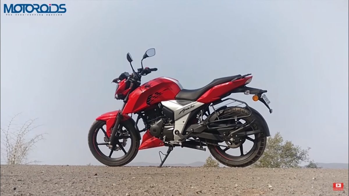 TVS Apache RTR V Road Test Feature Image