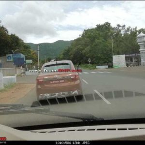 Tata Tigor JTP spotted testing