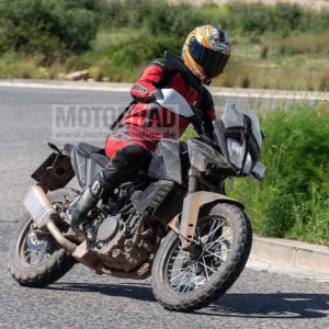 Upcoming KTM  Adventure Spied In Near Production Ready Guise