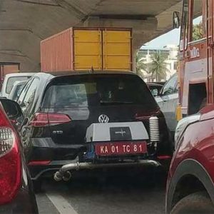 Volkswagen Golf GTD testing in India
